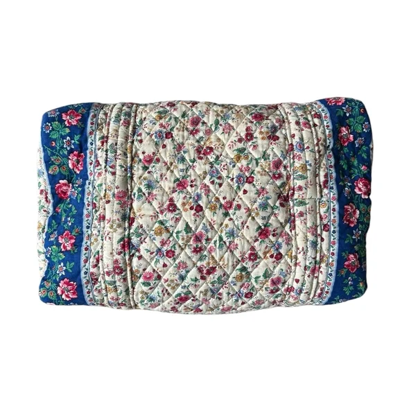 First Year Vera Bradley Ivory Floral Blue - Picture 4 of 6